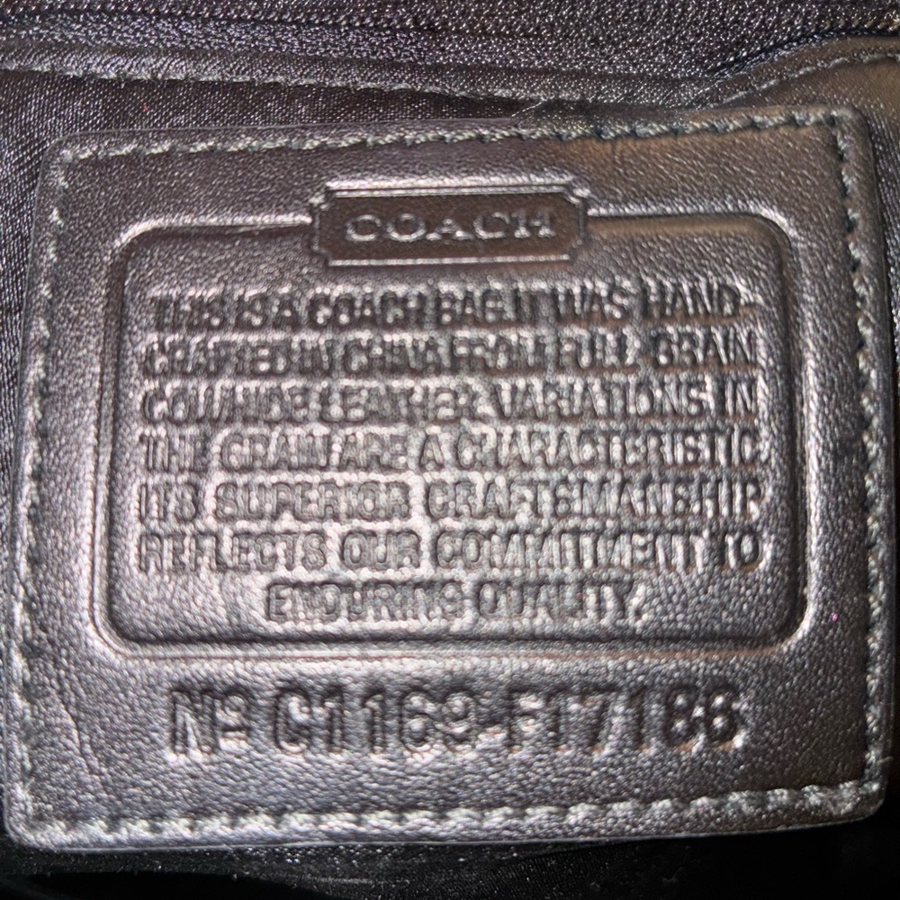 Vintage Coach 70th Anniversary Inlaid C Convertible Signature Satchel - Picture 14 of 16